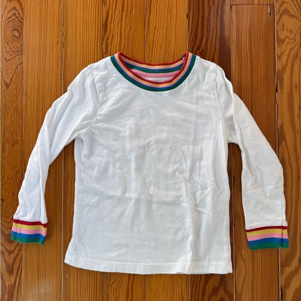 Mini Boden Rainbow Top
